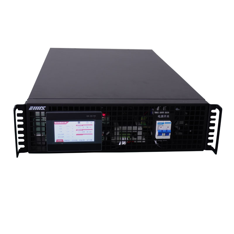 Bank Beban Dipasang Rak 5kW/7.5kW 415V/240V AC Dengan Alat Kawalan Jauh Untuk Pentauliahan UPS